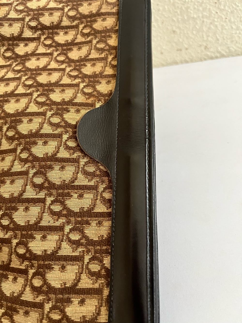 Dior Monogram Canvas Clutch in Brown - Picture 2 of 13